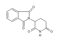 沙利度胺结构式