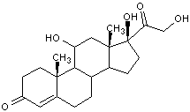 氢化可的松结构式