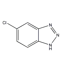 5-氯苯并三唑结构式