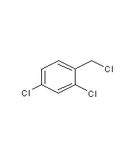 2,4-二氯苄基氯结构式